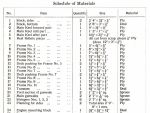 Parts list 1